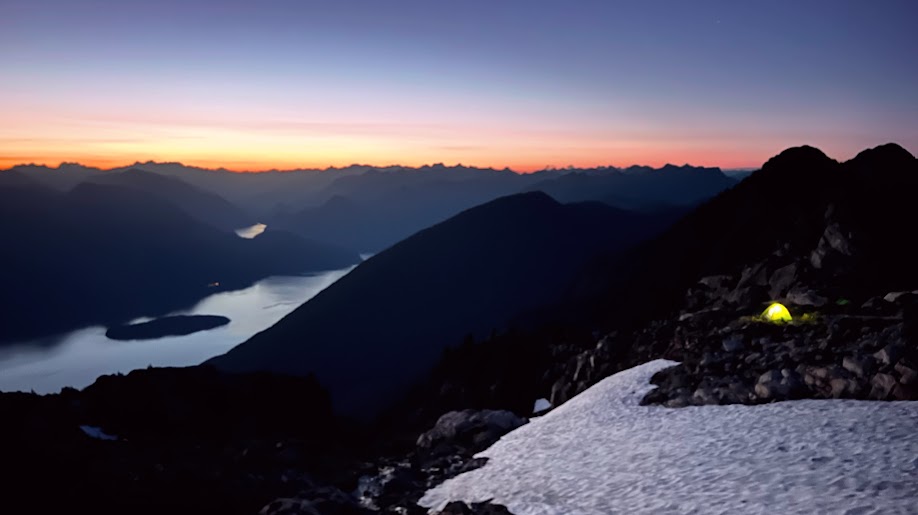 Campsite near Golden Ears Peak - Maple Ridge, British Columbia